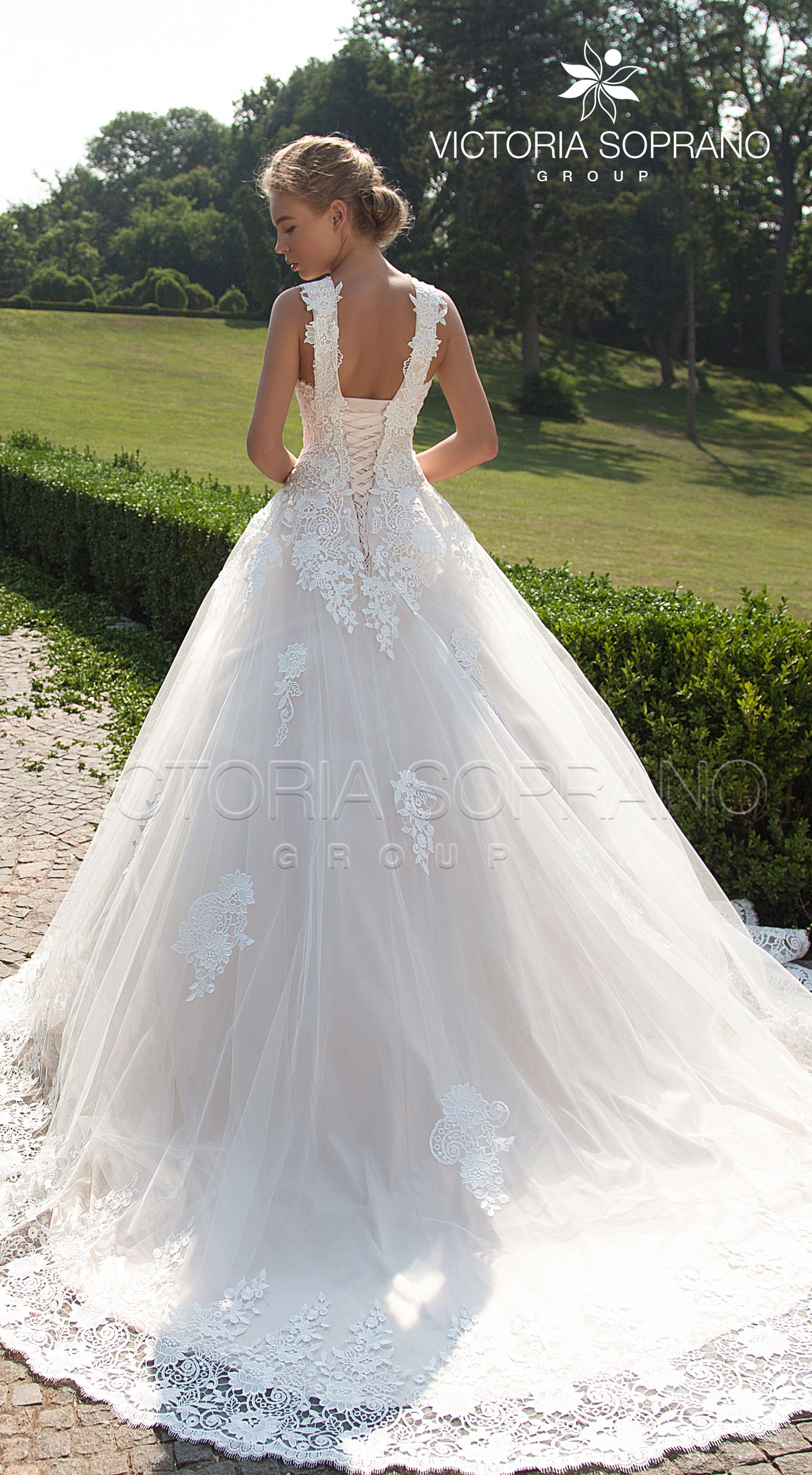 бальное свадебное платье