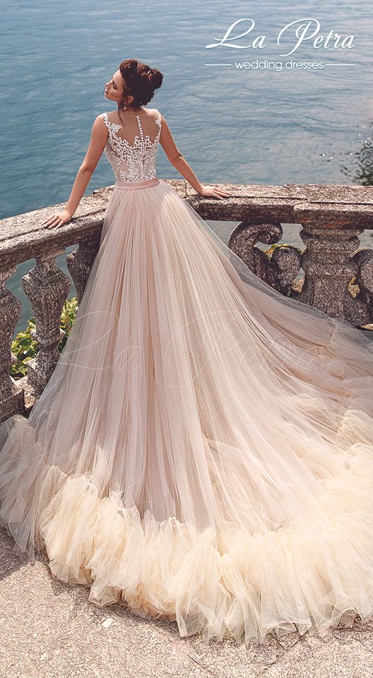 La Petra пышное свадебное платье